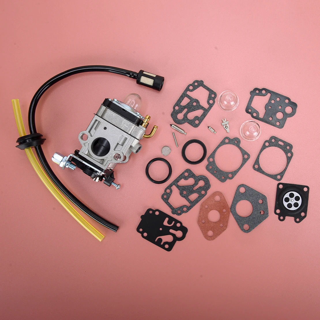Kit Di Riparazione Guarnizioni Carburatore Carb Adatto Per Florabest Fbs 43 A1 Fbk 4 B2 4 In1 Parkside Pbk 4 A1 Pbs 2 A1 Decespugliatore