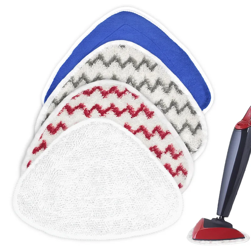 2PCS Replacement Microfiber Mop Pads Washable Reusable Mop Refill for Vileda Hot Spray Steam Mop Cleaning Tool