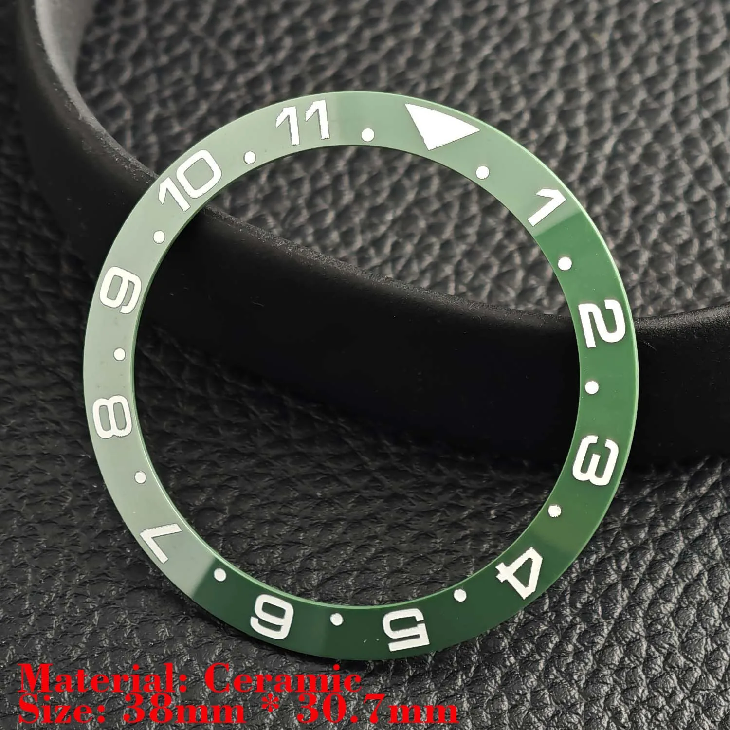 Ceramic Luminous Bezel Insert for Men's Watch - Premium Replacement Accessory