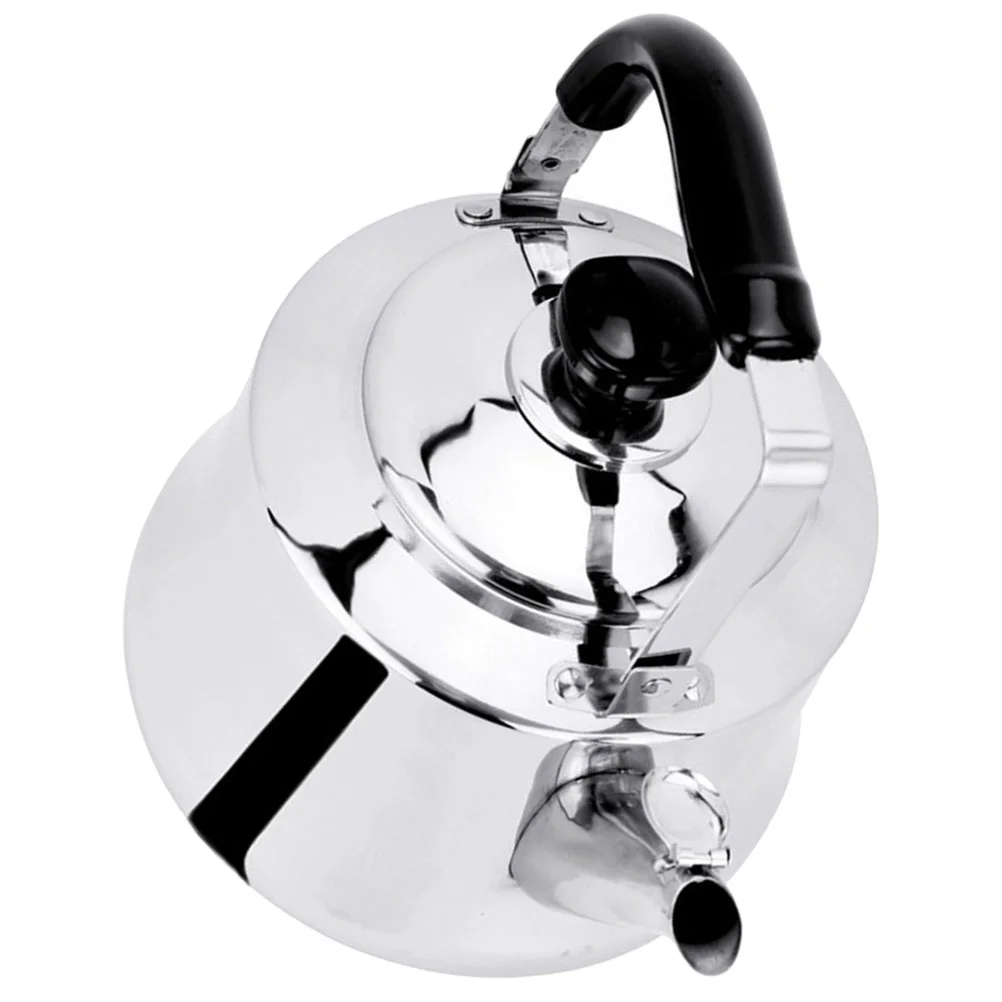 

Tea Pot Heating Whistling Kettle Metal Pot Sounding Kettle Pot Hot Water Pot for Kitchen