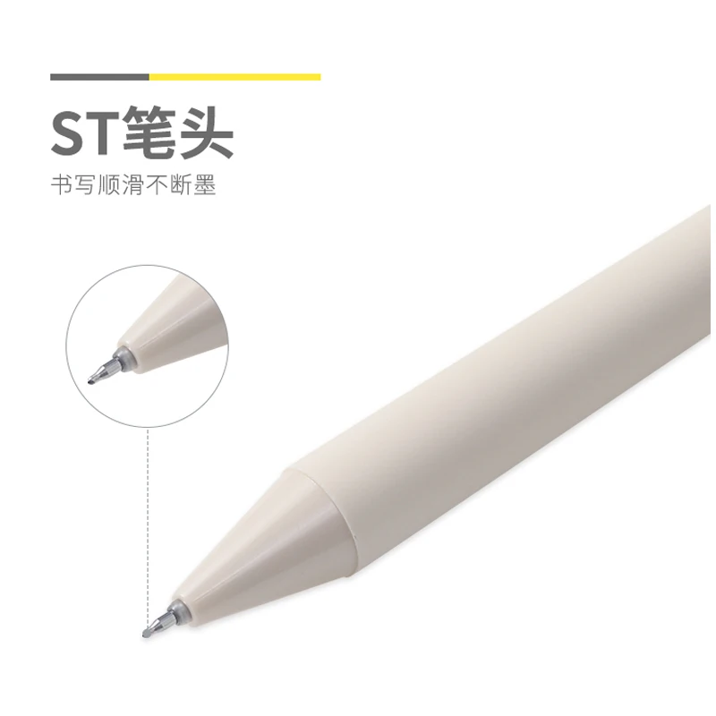 M&G 3pcs 0.5mm Quick Drying Black Ink Gel Pen Office Pen Signing Pen Office Supplies Stationery School Supplies Gift 5