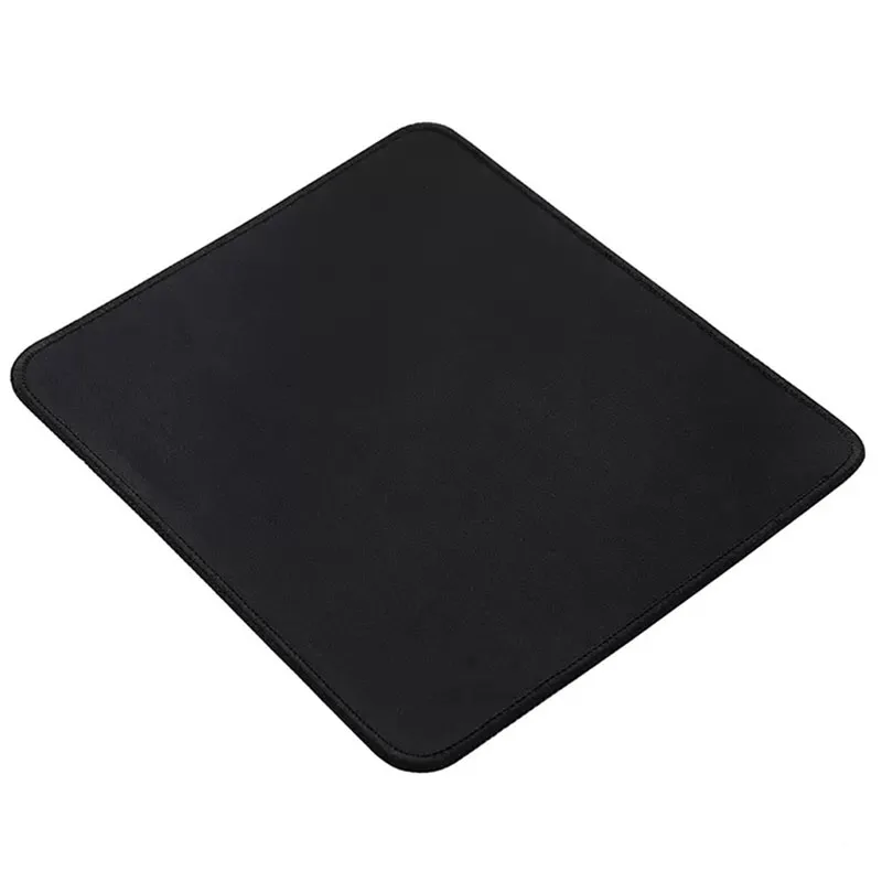 Simple Black Mouse Pad Gaming Esports Mouse Pad Universal Desktop And Laptop Computer Office Rubber Anti Slip Pad 180*220*1.5mm 3
