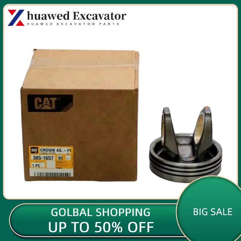 

For Caterpillar Cat 336d Piston C9 Engine Piston 385-1657 Original Factory 330d/340d Excavator Parts Accessories