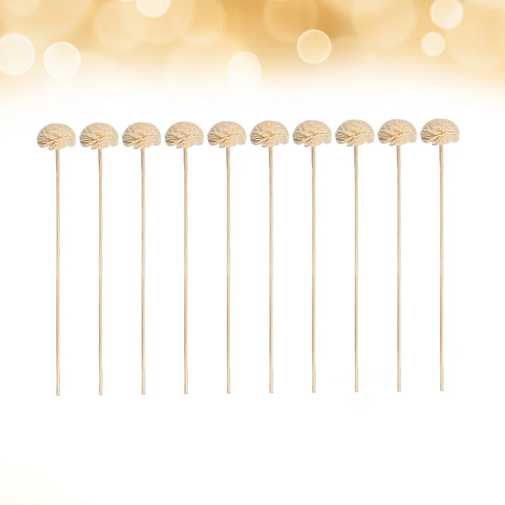 

5/10Pcs Reed Diffuser Replacement Stick Wood Rattan Reeds Through Flowers Diffusers Accessories Modern DIY Home Decor