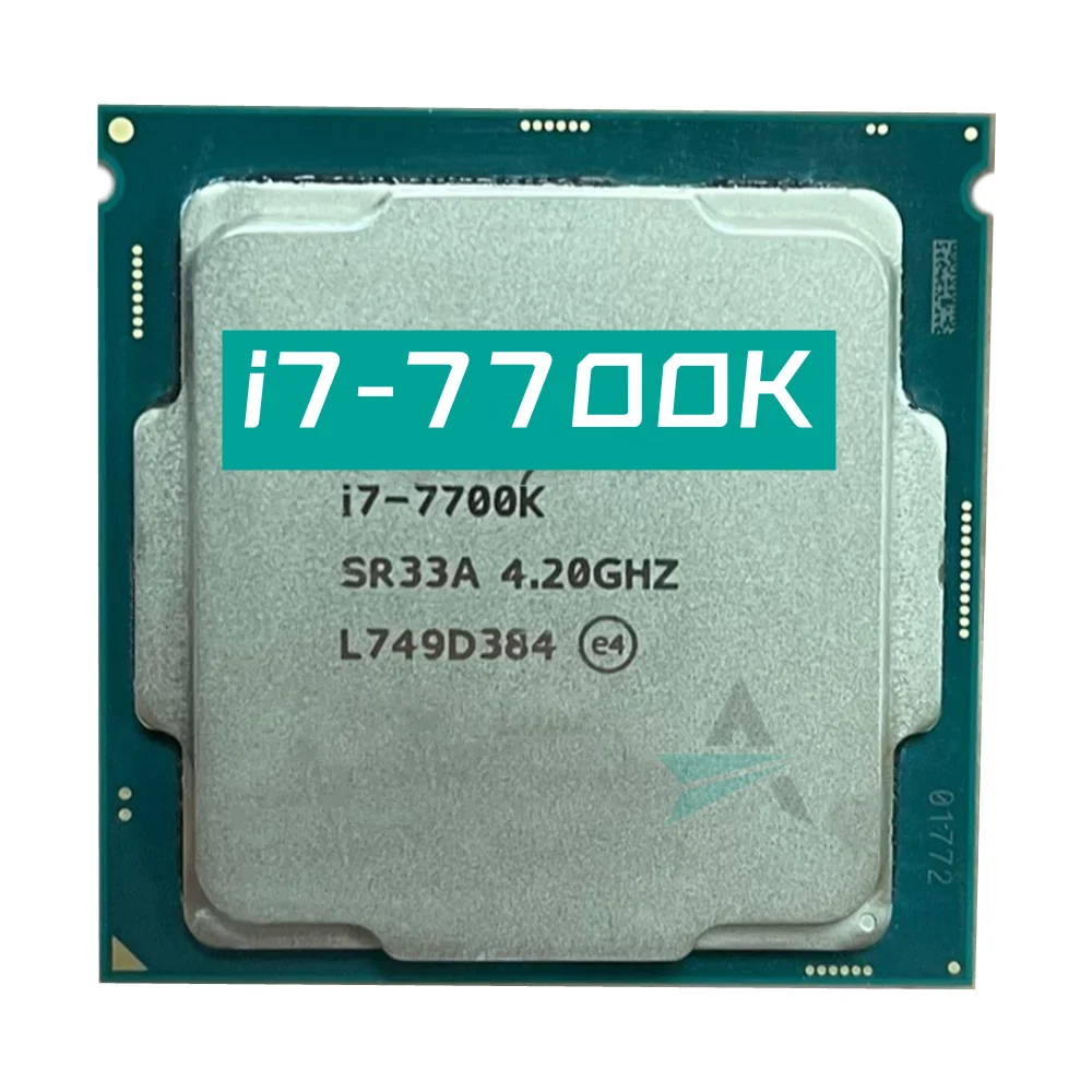 Core I7-7700K Cpu Quad-Core 4.2Ghz 8 Thread Lga 1151 91W 14Nm I7 7700K Processore I7 7700K Spedizione Gratuita