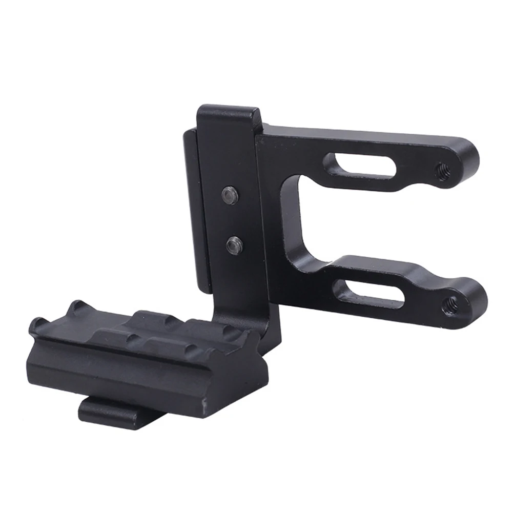 

Compound Pulley Bow Sight Bracket 1 Piece 138.2g Accessories Black CNC Processing Compound Recurve Bows Outdoor
