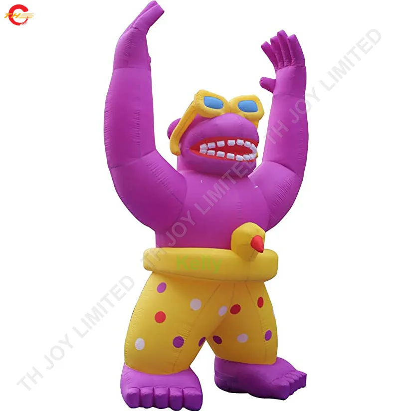 

Free Air Ship to Door 8m/26ft Outdoor Giant Inflatable Gorilla King Kong Cartoon Model for Sale