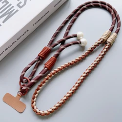 Luxury Multi - Functional Adjustable Pearl Phone Lanyard - Polyester / Nylon (Other)
