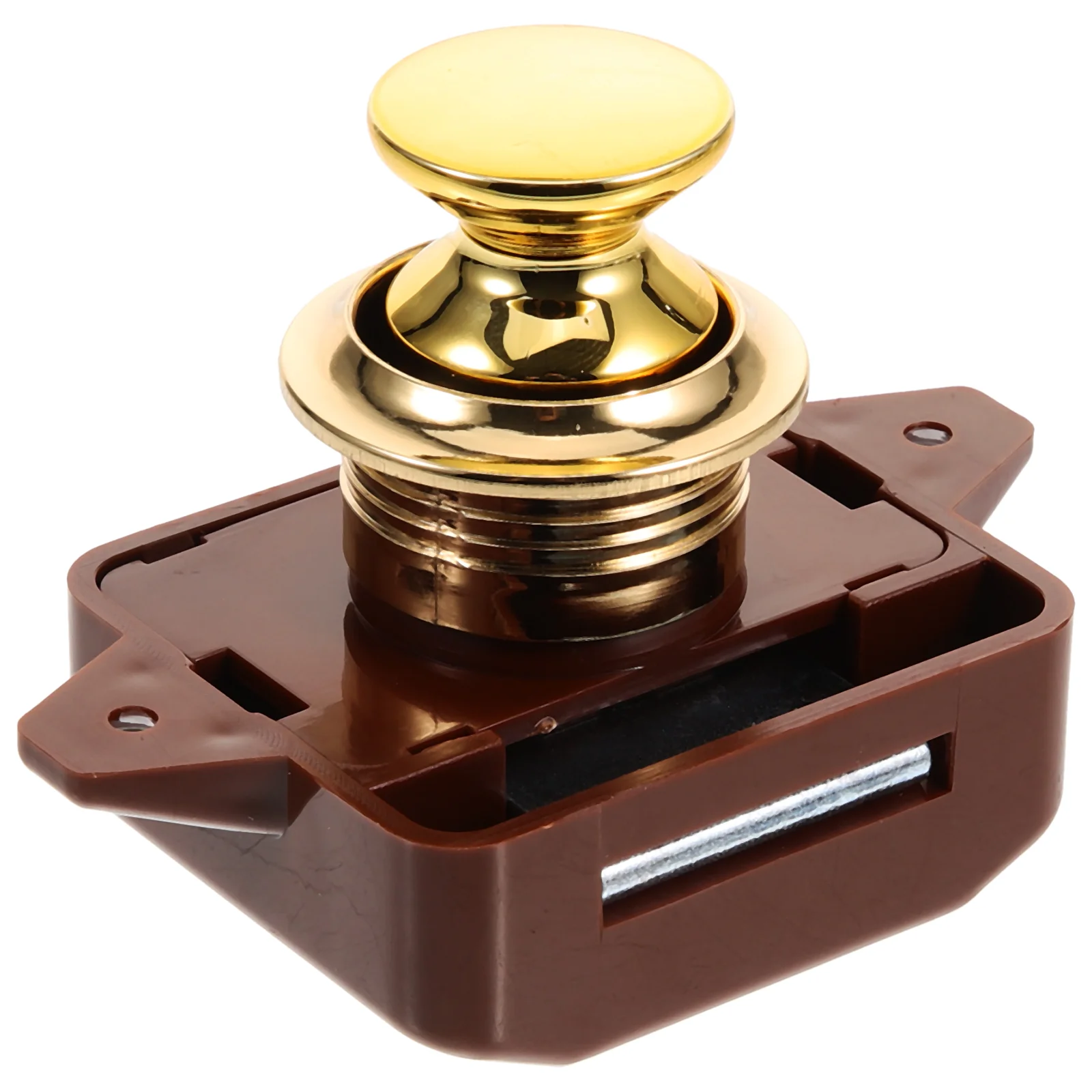 

Rv Lock Keyless Push Button Cupboard Locks Latches for Cabinets Drawer Screen Door Boat Abs
