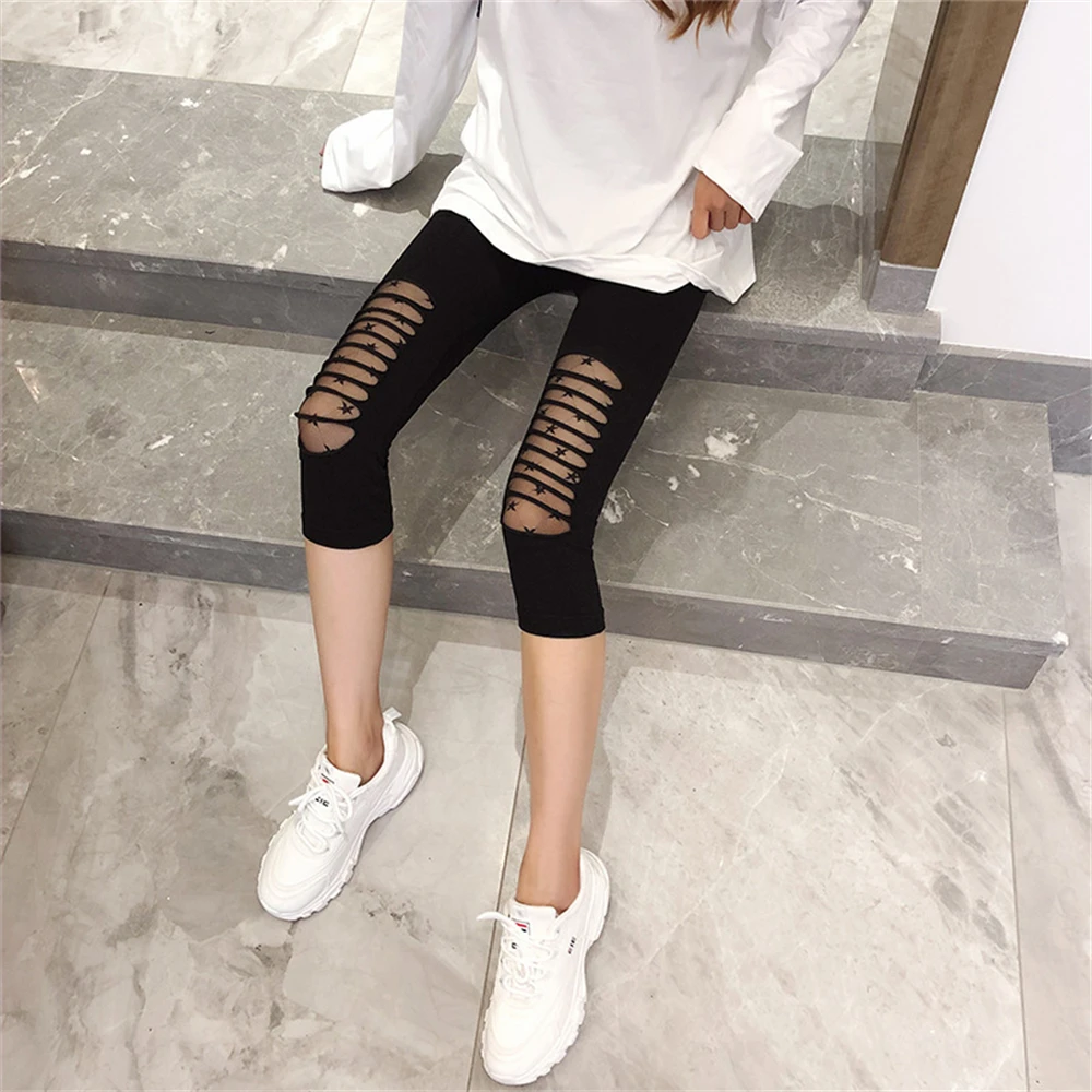 Sexy See Through Elastic Leggings Slim Long Pants Sheer Ultra Thin Solid  Black White Leggings Skinny Pants For Women - AliExpress