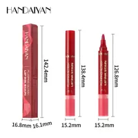 6-color double-ended lip pencil, lip oil, liquid watercolor lip pencil, moisturizing and easy-to-apply lip gloss 5