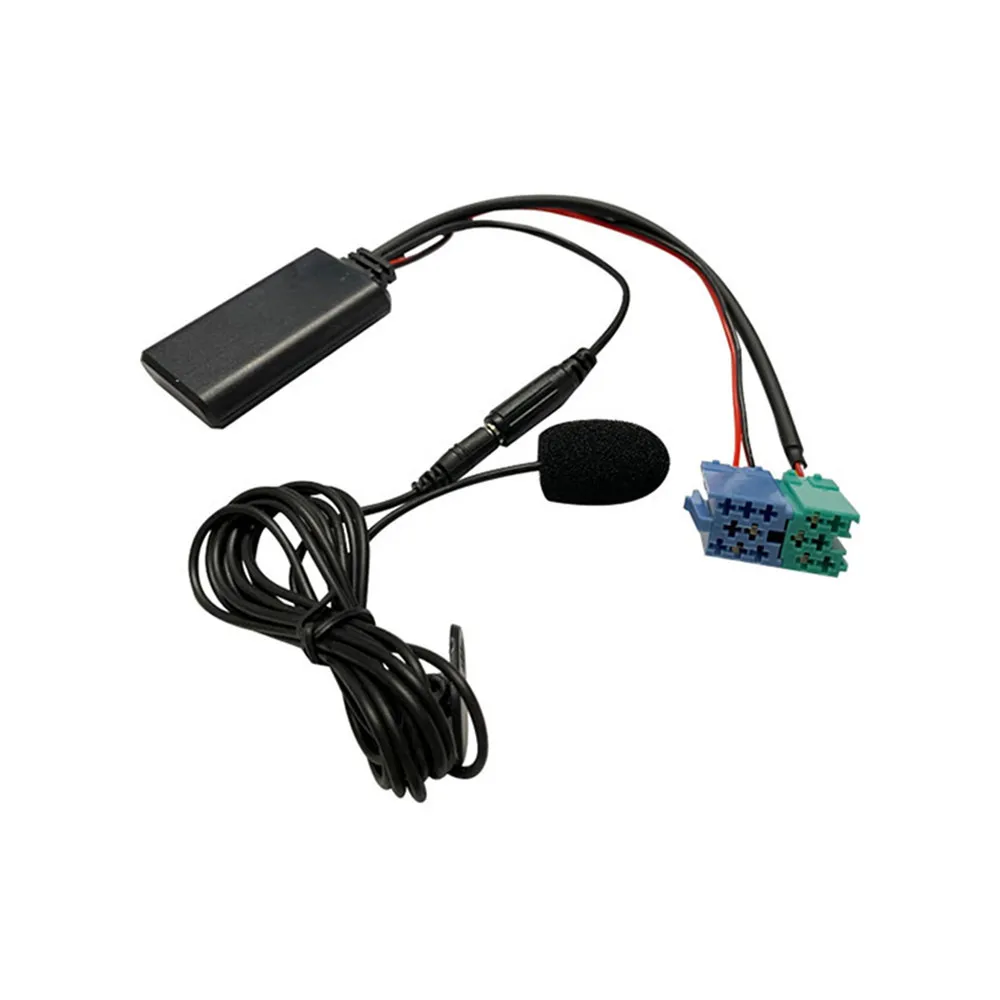 Car Bluetooth Module Adapter W/N Microphone for Renault CD Player Music Radio Aux Audio Cable Auto Modified Part