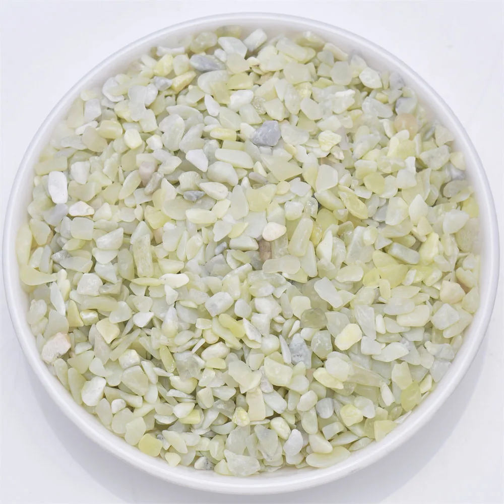Natural Tumbled Gemstone Chips for Decorative Bedding and Vase Filler, 3-5mm