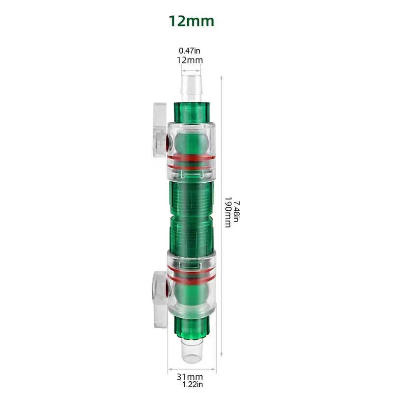 Aquarium Filter Water Valve Hose 12/16mm Flow Control Double Tap Quick Release Connector Fish Tank Filter Replace Accessories