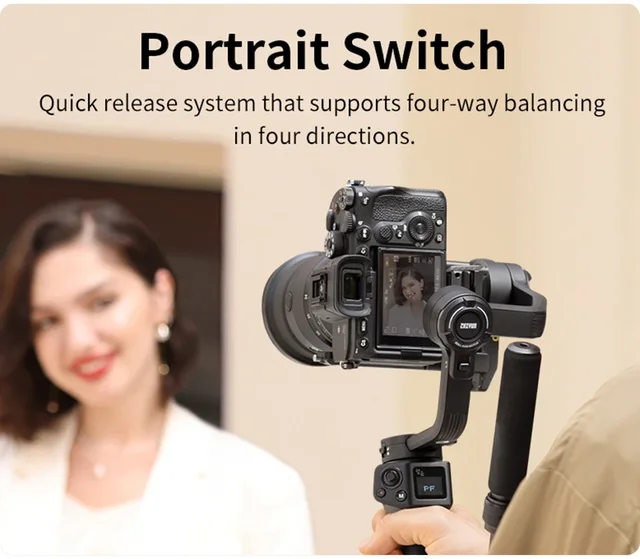 Zhiyun-weebill 3sハンドヘルドカメラジンバルスタビライザー