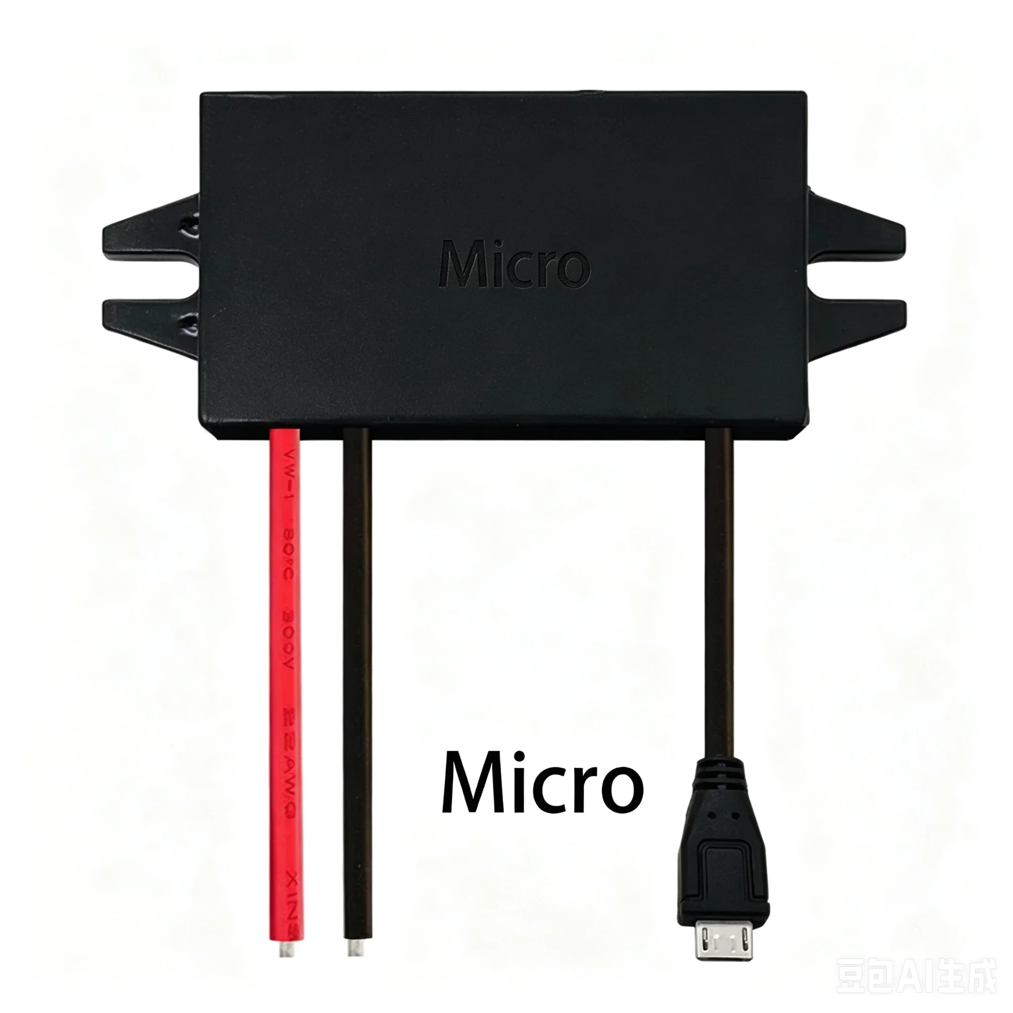 Waterproof Dual USB DC-DC Power Converter Module, 12V to 5V 3A 15W