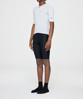SPEXCEL 2022 New Coldback Tech Fabric UPF 50+ Pro Aero Fit Short Sleeve Cycling Jerseys Seamless Collar design Light Gray 2