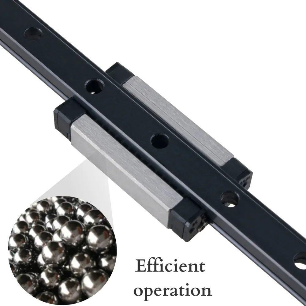 MGN12H Carriage Miniature Linear Rail Guide 250mm 300mm 350mm 400mm 450mm 500mm 600mm Black MGN9 MGN12 CNC UK Ship