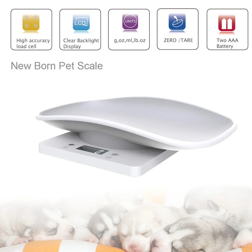High Precision Digital Scale Weight Balance Scale Pet LCD Electronic Gram Dogs Cats Puppy Animal Weighing Tools for Baby digital scale,weighing tools