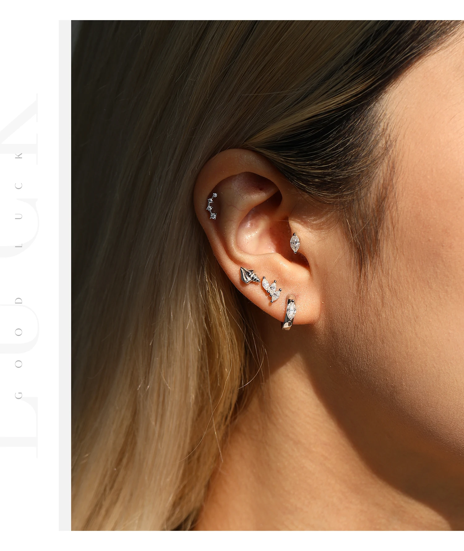 MODIAN 0,3 CT Marquise-Schliff-Moissanit-Ohrstecker aus 925er Sterlingsilber, Herz-Schraub-Ohrstecker für Damen, edler Schmuck – Detail 10
