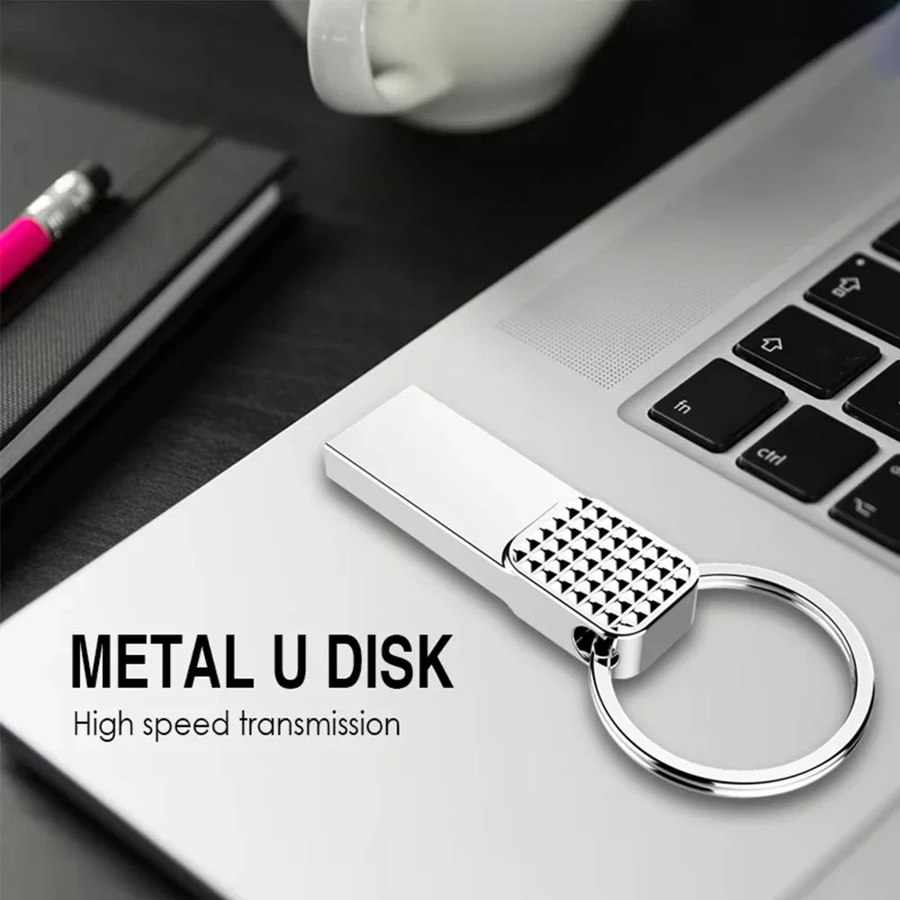 2TB High-Speed Waterproof Metal USB Flash Drive
