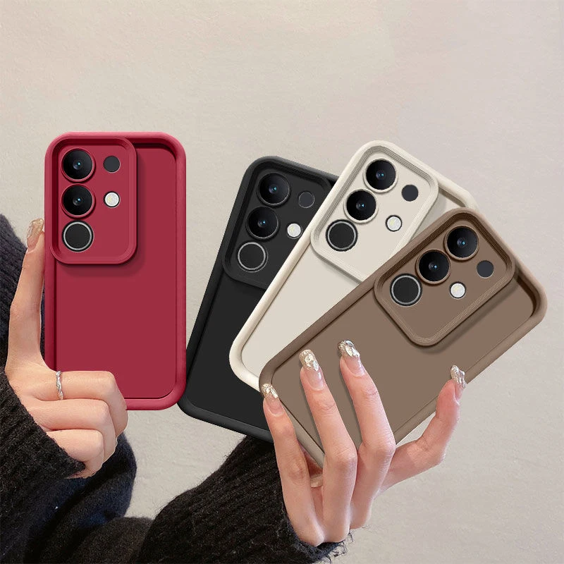 Premium Shockproof Matte Back Cover with Skin Feel Finish