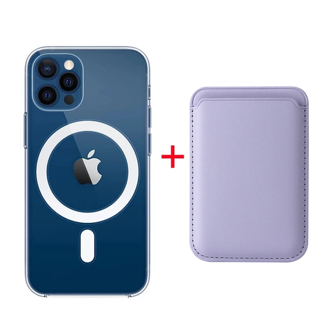 Comprar Funda para iPhone11 12 iPhone 13 Pro Max Funda magnética Funda  iPhone 15 14 13 11 12 Pro X XS XR XS Max 8 7 Plus Funda transparente con  cargador inalámbrico Magsafing