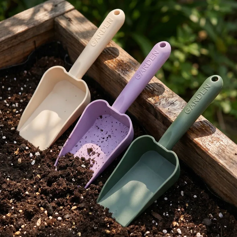 Purple Garden Trowel - Resin Hand Shovel for Versatile Planting and Transplanting