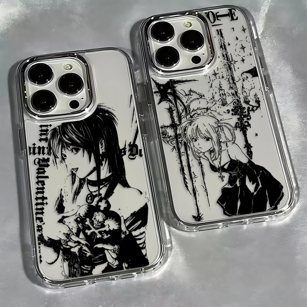 Anime Death Note Clear Phone Case Cover