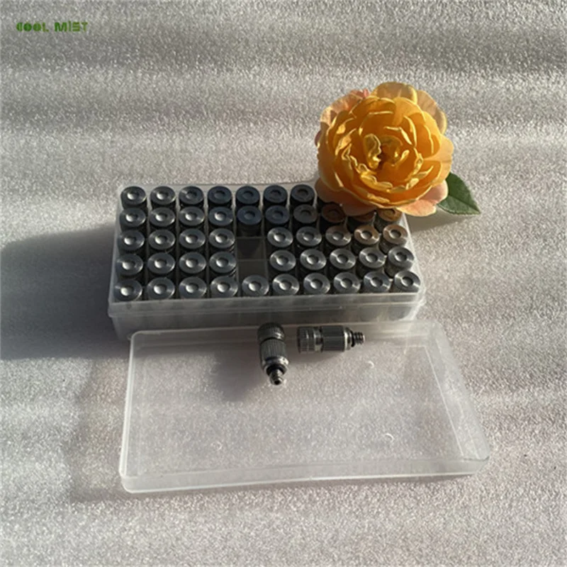 A112 Ugelli Per Nebbia Regolabili Ad Alta Pressione 30-80Bar Ugello Per Atomizzazione Da 3/16 ''Spruzzatore Per Irrigazione Da Giardino Rimozione Dell