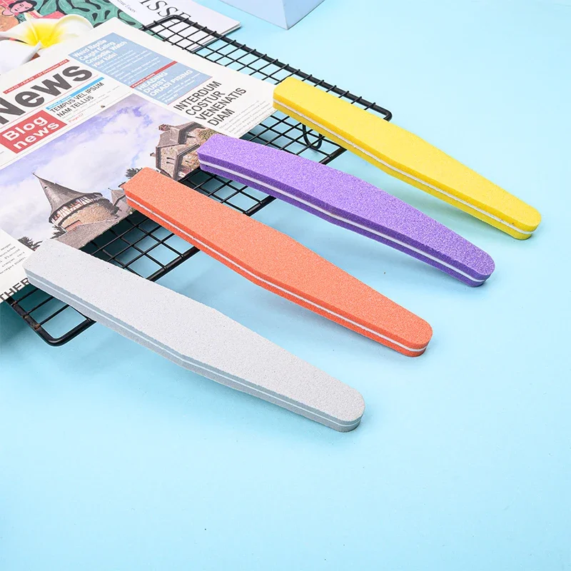 Double-sided Nail Buffer Block Sponge For Manicure And Pedicure_voghion.com