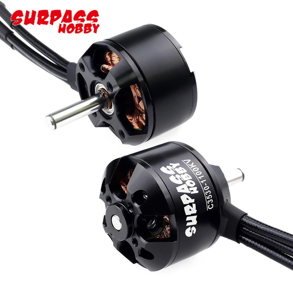 Surpass Hobby C3530 1100KV 1400KV 1700KV 14Poles Outrunner Brushless Motor RC Airplane Fixed-wing Aircraft Multicopters Toys drive motor