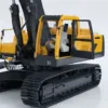 JDM V2 360L RC Earth Digger 1/14 Metal Hydraulic Excavator JDM 106 Remote Control Truck Assembled Model I6S Radio RC Toy TH18487 3
