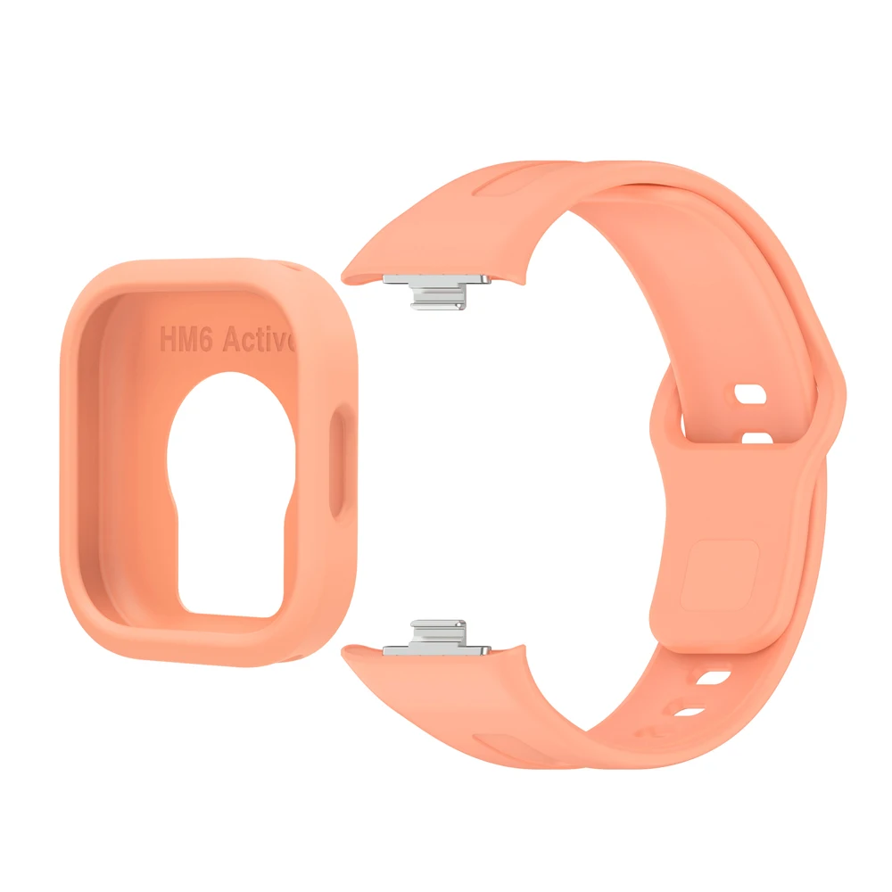 Smartwatch Silicone Case and Band Set - Protective Cover and Replacement Strap