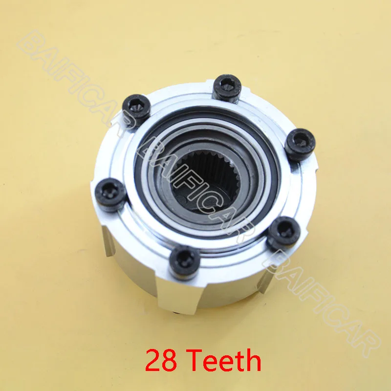Baificar 4WD Front Wheel Clutch Manual Release 28 Teeth 402502S610 For Nissan D21 WD21 D22