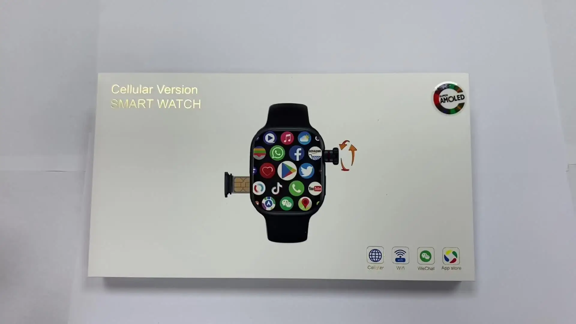 CD99 S9 S10 Smart Watch Smartwatch With 800W Rotating Camera