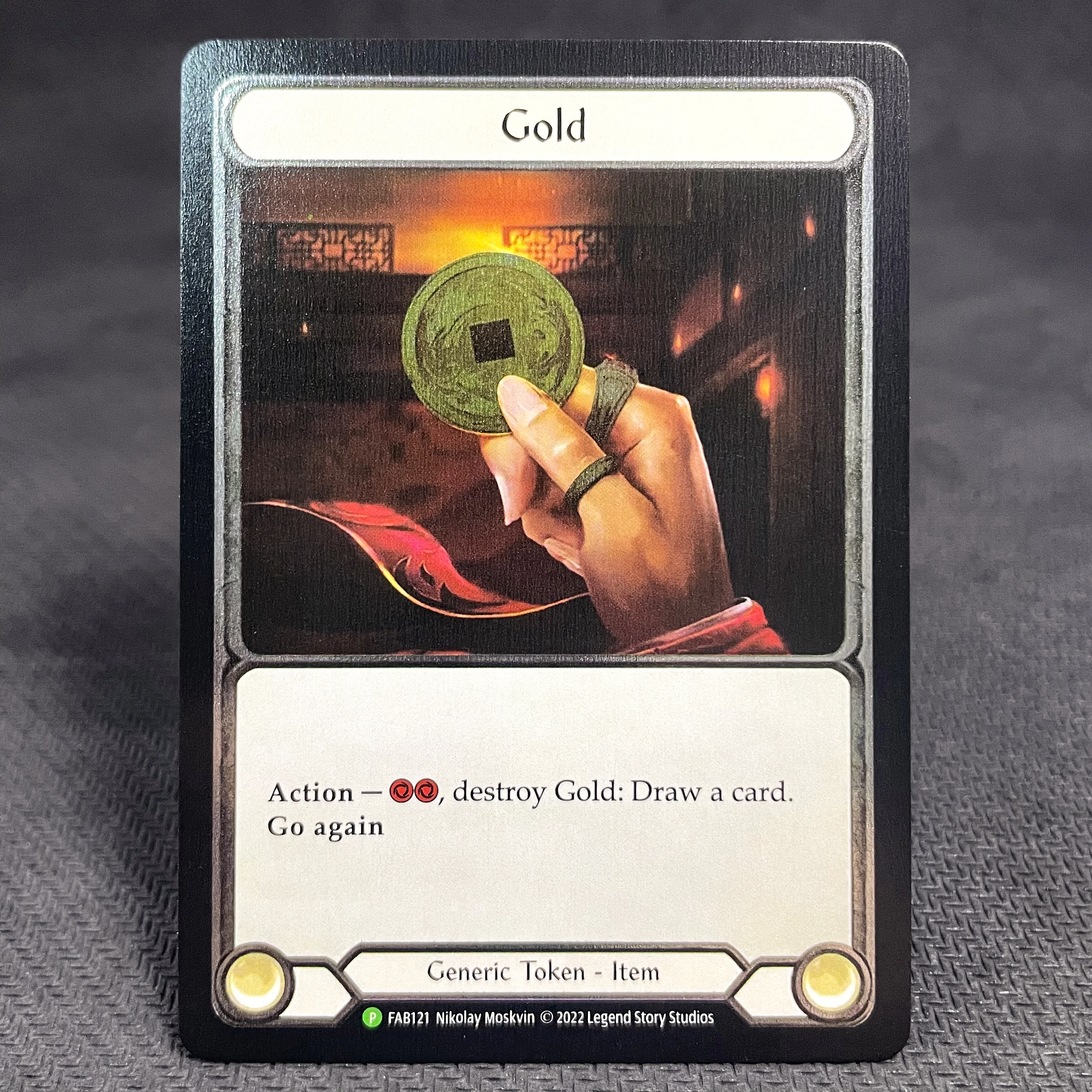 FAB Proxy Card Cold Foil Collection Cards New Horizon Command and