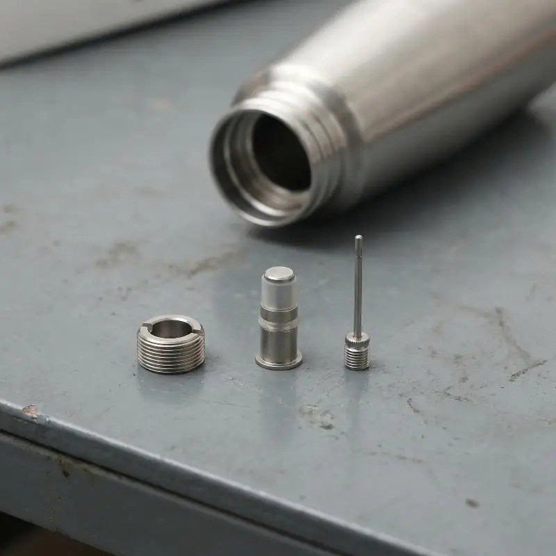 HOMMMME스테인리스 스틸 크림 디스펜서 부품 크림 차저 홀더 체크 밸브 에어 인렛 링 누수 방지 베이커리 카페용