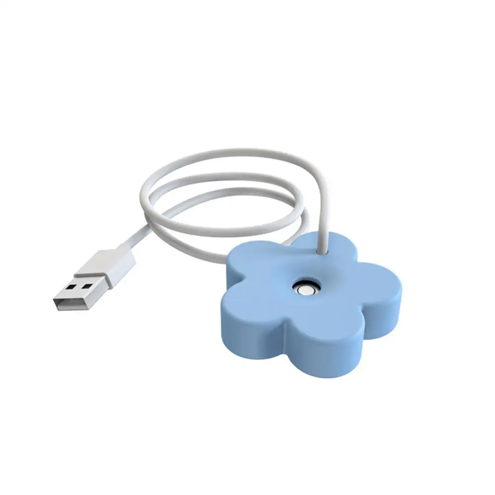 Water Mist Diffuser Air Humidifier Car Air Fresher Mini Flower Humidifier Portable Usb Perfume Atomizer Mist Maker Nano
