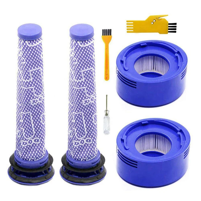 

Сменные фильтры HEPA, высококачественные, совместимые с Dyson V7 V8 Animal и Absolute, Беспроводные аксессуары для пылесоса