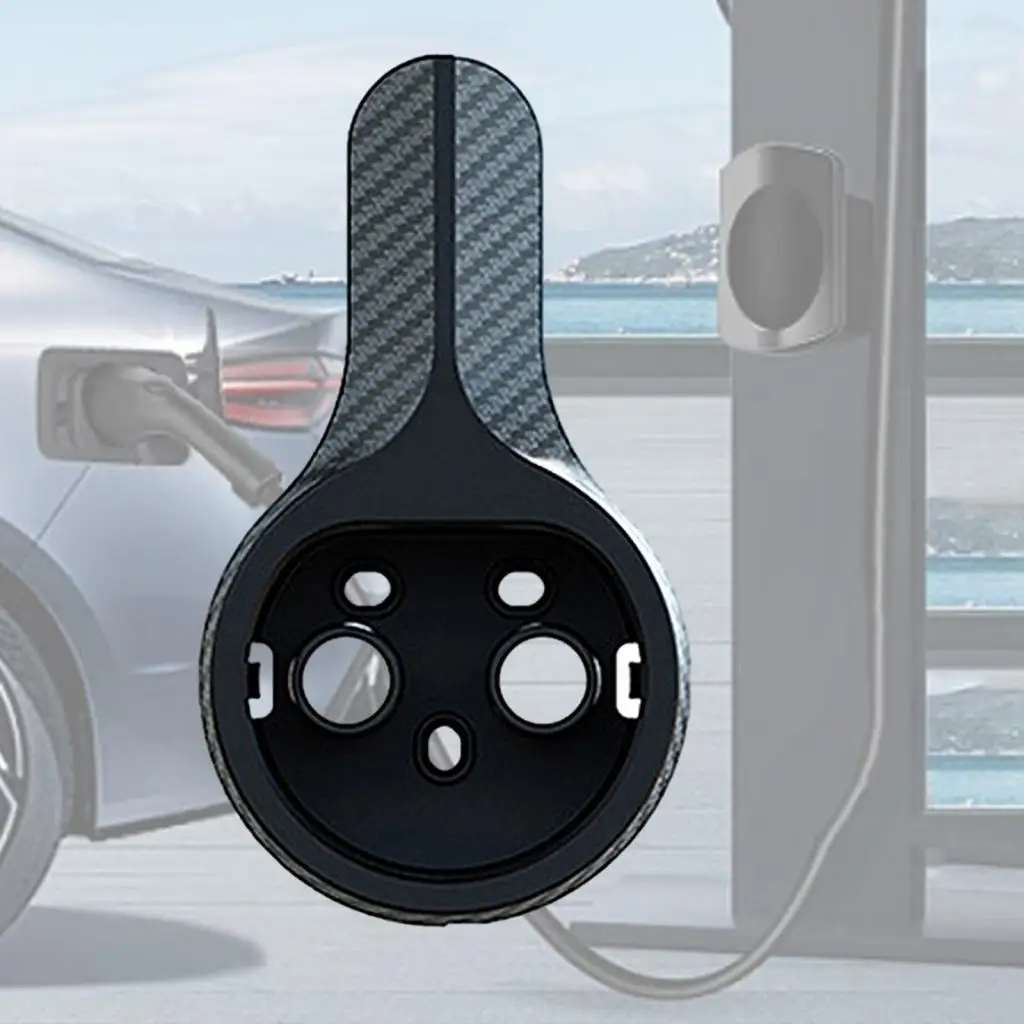 EV Charger Holder Charging Bracket Wall Connector Sturdy Supplies Wall Mounted Plug Type 2 Cable Organizer for Electric Car