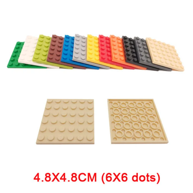 wooden stacking blocks Double-sided Base Plates Plastic Small Bricks Baseplates Compatible classic dimensions Building Blocks Construction Toys 32*32 wood blocks for crafts Blocks