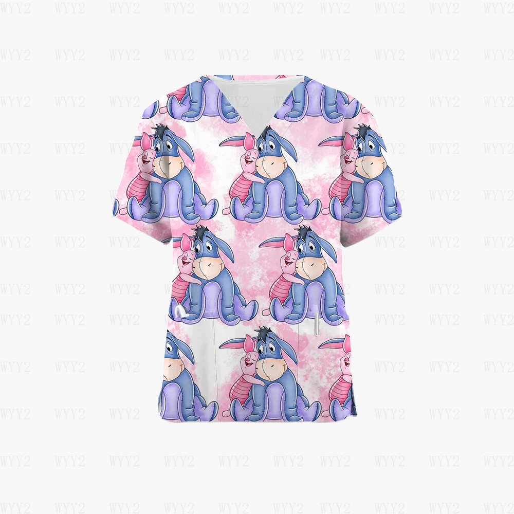 Disney V Neck Scrub Top Image 8