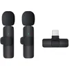 Wireless Microphones for Android Iphone Type C IOS Mini Microphone Lavalier Lapel Mic with Clip for Video Recording  Mini Mic
