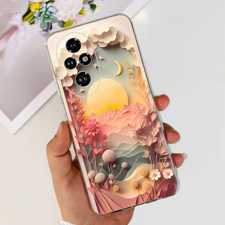Cute Painted Clear Silicone Case - Soft Protective Cover