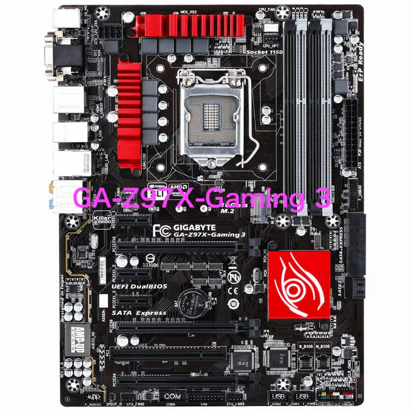 Adatto Per Scheda Madre Gigabyte Ga-Z97X-Gaming 3 32Gb Lga 1150 Scheda Madre Ddr3 Testata Al 100% Completamente Funzionante