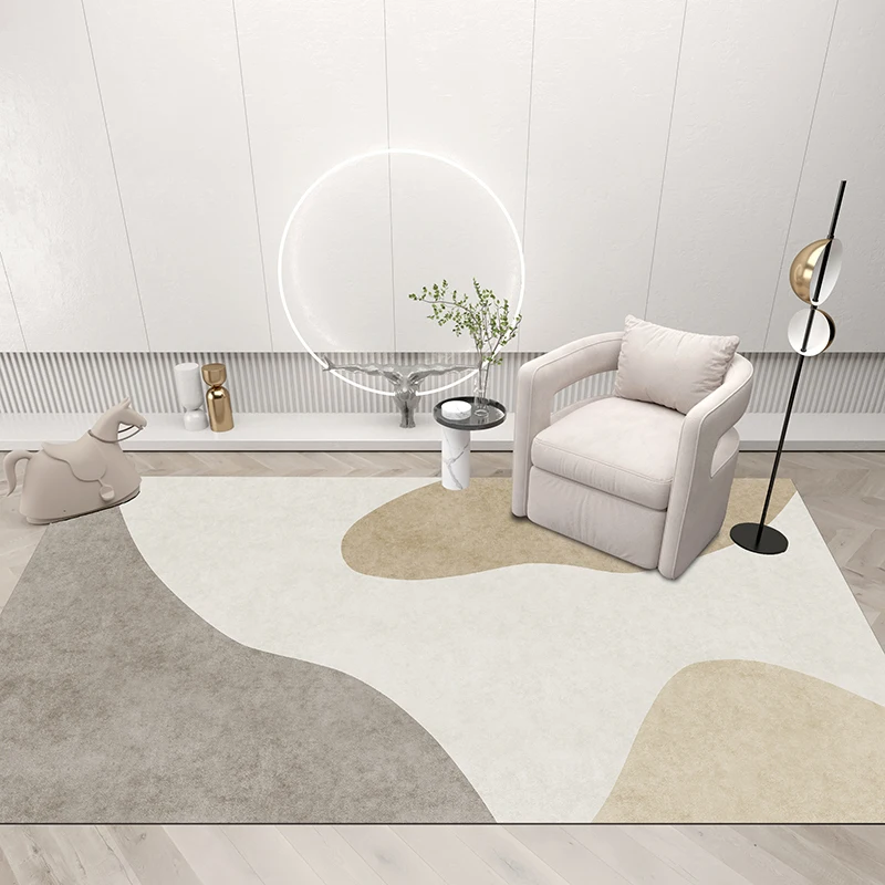 

Modern Style Plain Color Simple Fashion Hotel Carpet Bedroom Living Room Home Large Area Decorative Custom Size Tatami Rugs