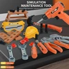 Children Tool Toy Set Boy's Simulation Repair Chainsaw Repair Screwdriver Play House Parent-Child Interactive Toy Birthday Gift 1