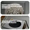 Travel Mahjong Set Travel Chinese Mahjong Game Set Portable Travel Leisure Mahjong Table Game For Family Friends Boys Girls 5