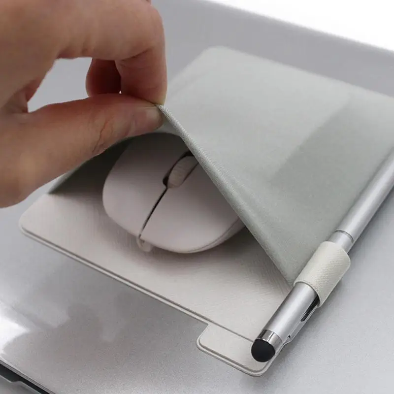 Adhesive External Hard Drive Storage Holder Pouch